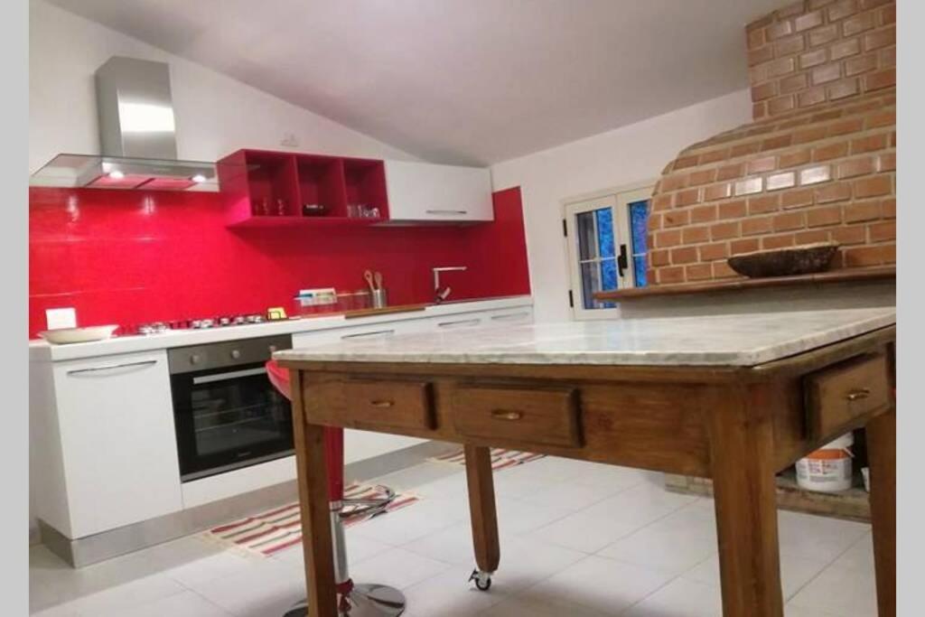 Big Relax Apartment With Swimming Pool And A Peaceful Garden In A Private Villa Sestu Ngoại thất bức ảnh